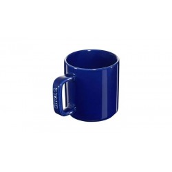 Mini Mug 10 cm Blu Scura Set di 2 in Ceramica