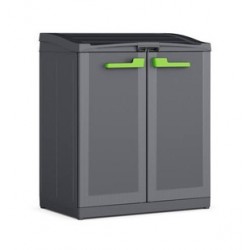 Keter Moby Compact Store Recycling - Armadio Per La Raccolta Differenziata - 90X55X100H
