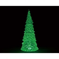 Crystal Lighted Tree, 3 Color Changeable, Large, B/O (4.5V) Cod. 94515