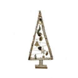 Albero di Natale stilizzato luminoso Naturale dim 8.5x30x67 cm