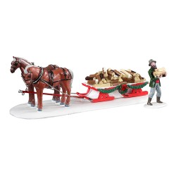 Firewood Delivery Set Of 2 Cod. 13559