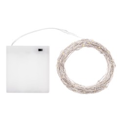 String light 14m, 140 WARM WHITE MicroLEDs ø1,5mm, PDQ version,