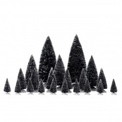Assorted Pine Trees Set Of 21 Cod. 04768