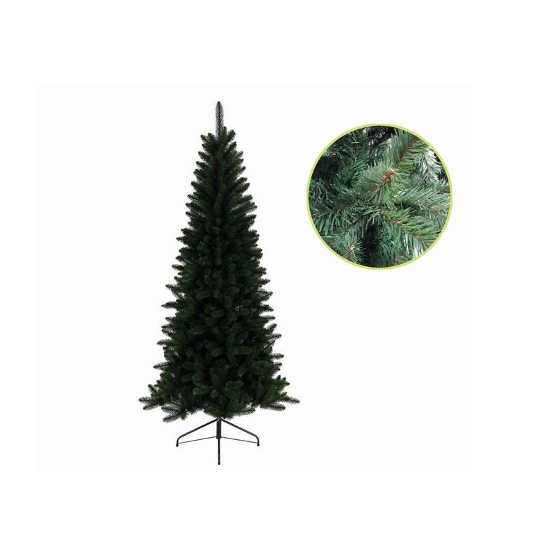 Albero Di Natale Slim 210 Cm.Albero Di Natale Slim Lodge Pine 210 Cm