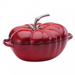 Tomato Cocotte 25 cm Red in Cast Iron