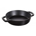 Paella pan Grill 34 cm Black