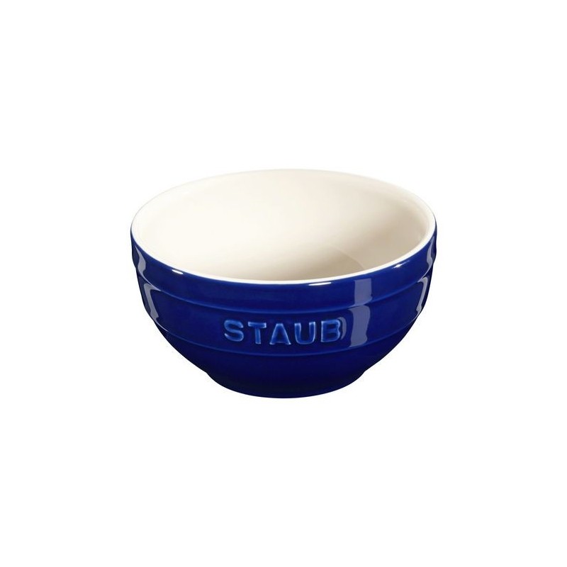 Dunkelblauer Keramikbecher 12 cm