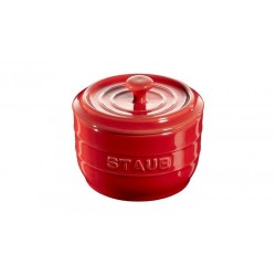 Ceramic Salt Shaker 10 cm Red