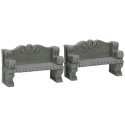Stone Bench Set of 2 Art.-Nr. 74612