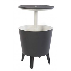 Keter Couchtisch aus COOL BAR grauem Kunstharz