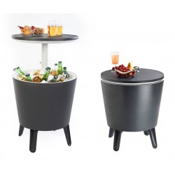Keter Couchtisch aus COOL BAR grauem Kunstharz