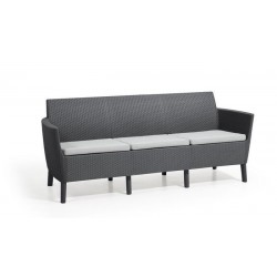 Keter 3-Sitzer-Sofa SALEMO Graphit