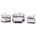 Keter Set Lounge CORFU' Weiß