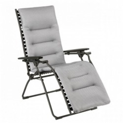 EVOLUTION Be Comfort LaFuma LFM2830 Silver Reclining Deck Chair
