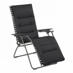 EVOLUTION Be Comfort LaFuma LFM2830 Dark Gray Reclining Deck Chair