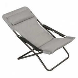 Liegestuhl TRANSABED BeComfort LaFuma LFM2829 Silver