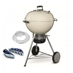Holzkohlegrill Master-Touch 57 cm GBS Ivory White Weber Cod. 14505004