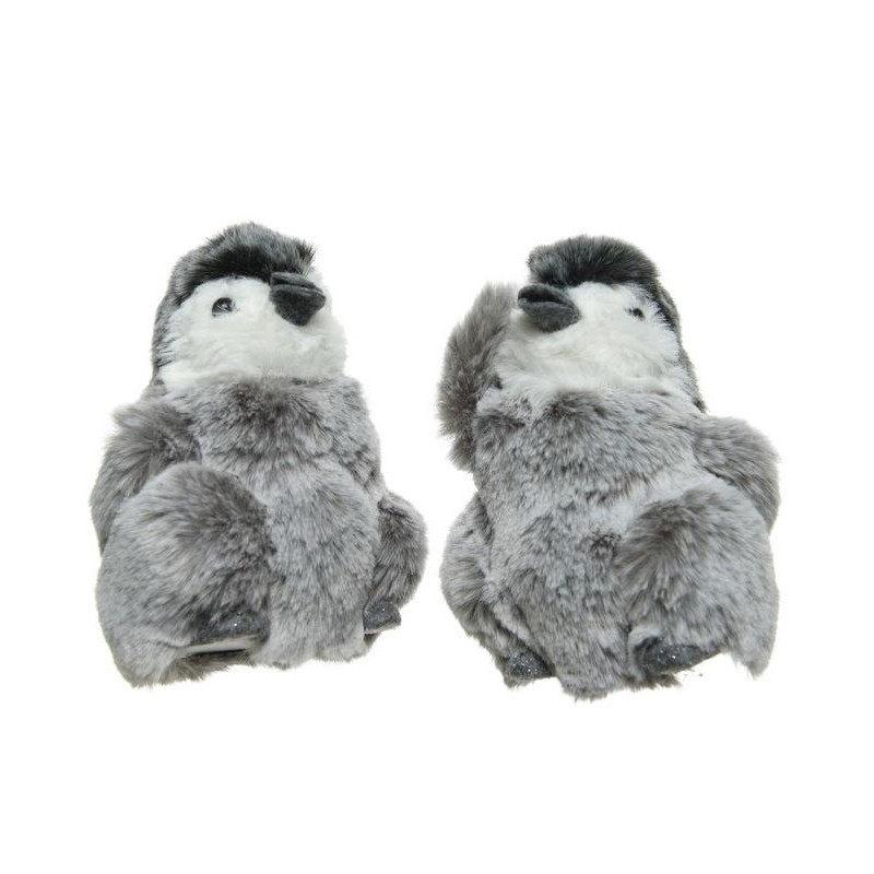 Gray Penguins dim 9x9x13 cm Single Piece