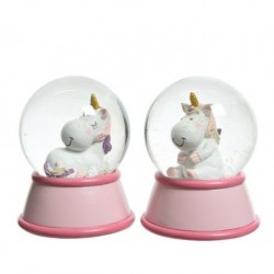 Schneebälle Pink dim 10x13,5 cm Einzelstück