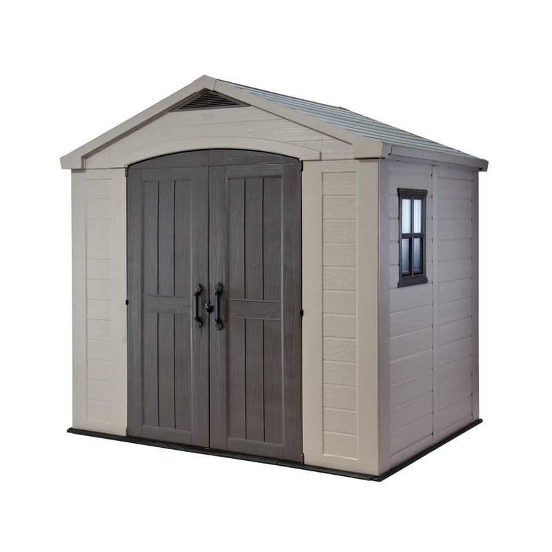 Keter Resin Garden Shed FACTOR 8x6 Keter Resin Garden Shed FACTOR 8x6