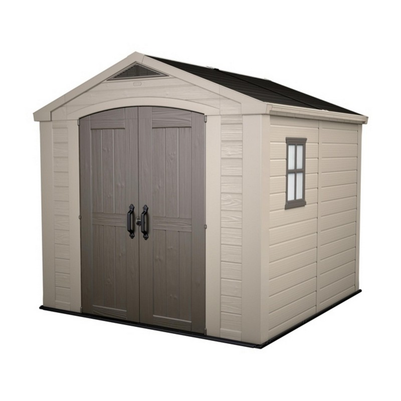 Keter Garden Shed in Resin FACTOR 8x8 Keter Garden Shed in Resin FACTOR 8x8