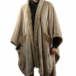 Gaby Throw Warm Cape 125 x 175 cm Farbe Sand