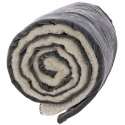 Oskar Decke 130 x 180 cm Dunkelgrau