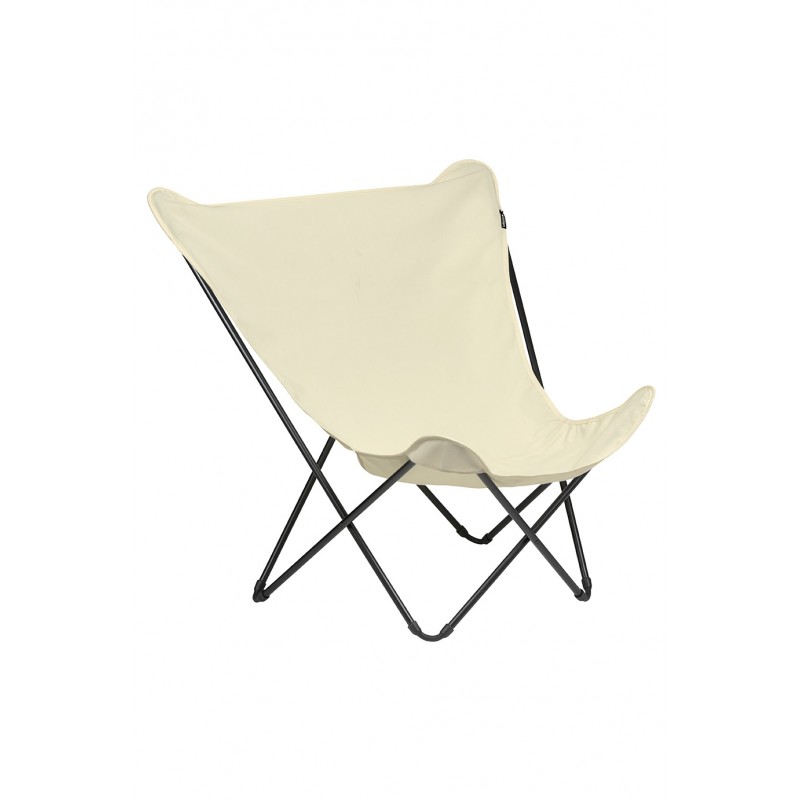 Klappsessel POP UP XL LaFuma LFM2777 Ecru/Black mat Klappsessel POP UP XL LaFuma LFM2777 Ecru/Black mat