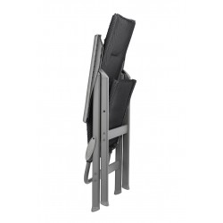 Hochlehner-Stuhl ZEN IT LaFuma LFM2831 Dark Grey/Titane