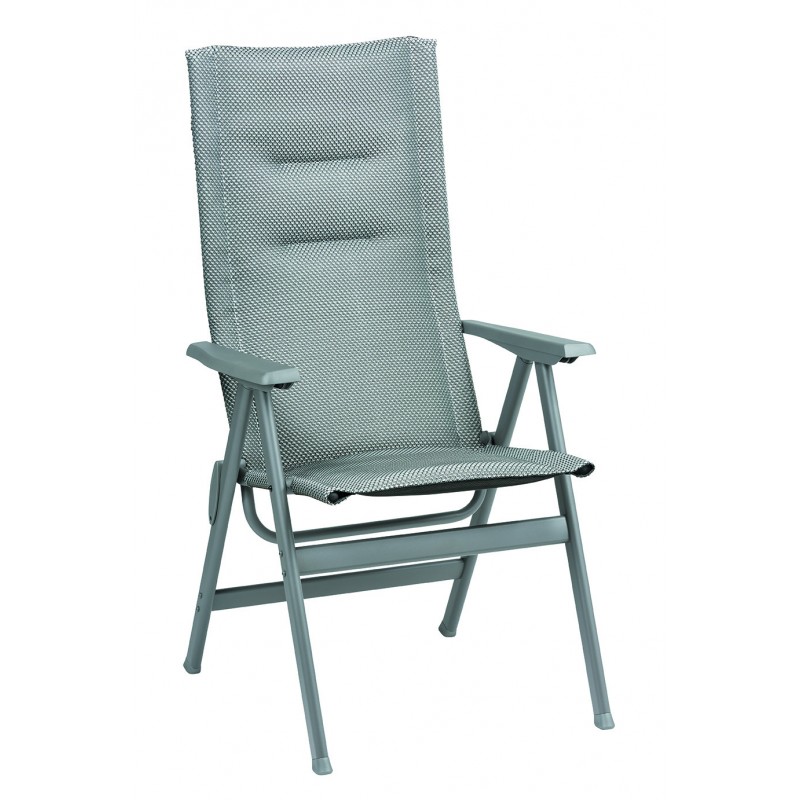 Stuhl mit hoher Rückenlehne ZEN IT LaFuma LFM2831 Silber/Titan
