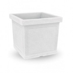 Herzogliche quadratische Millerighe-Vase