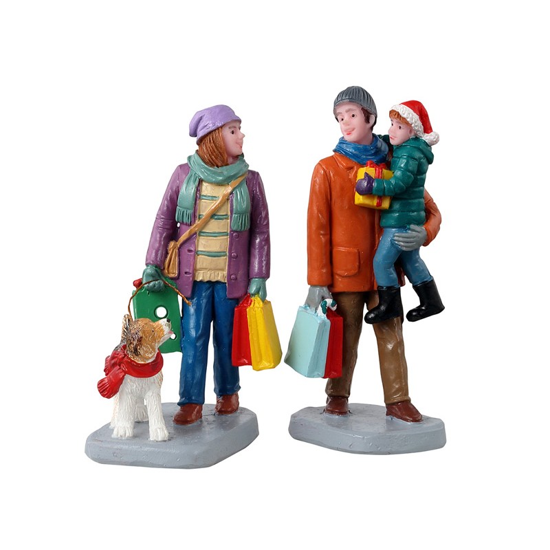 Holiday Shoppers Set Of 2 Art.-Nr. 12016