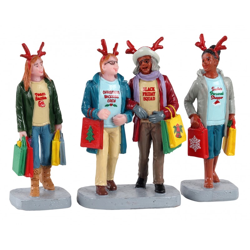 Girls Christmas Shopping Trip Set Of 3 Ref. 12026 Girls Christmas Shopping Trip Set Of 3 Ref. 12026