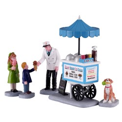 Happy Scoops Ice Cream Cart Set Of 5 Cod. 12037