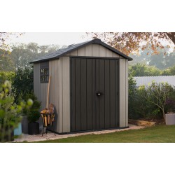 Keter Paintable Resin Garden Shed OAKLAND 757