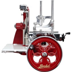 Berkel Volano-Aufschnittmaschine Fiorato P15 Farbe Rot - Golddekor