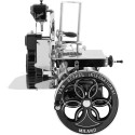 Berkel Volano-Aufschnittmaschine Fiorato B114 Farbe Schwarz - Silberdekor
