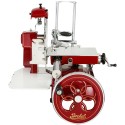 Berkel Volano-Aufschnittmaschine Fiorato B3 Farbe Rot - Golddekor