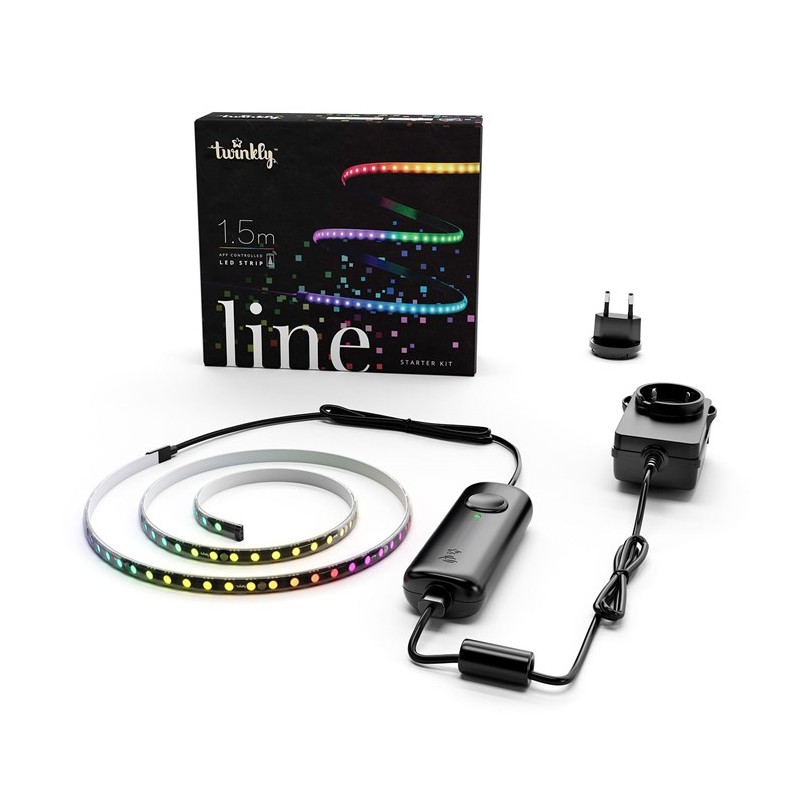 Twinkly LINE Strip 1.5 m 90 Led RGB BT + Wifi - Starter Kit