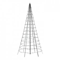 Twinkly LIGHT TREE Intelligenter Weihnachtsbaum 3 m 450 Led RGBW BT + WiFi mit Stange