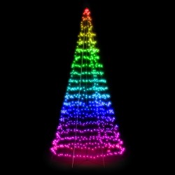 Twinkly LIGHT TREE Smarter Weihnachtsbaum 6 m 1000 Led RGBW BT + WiFi