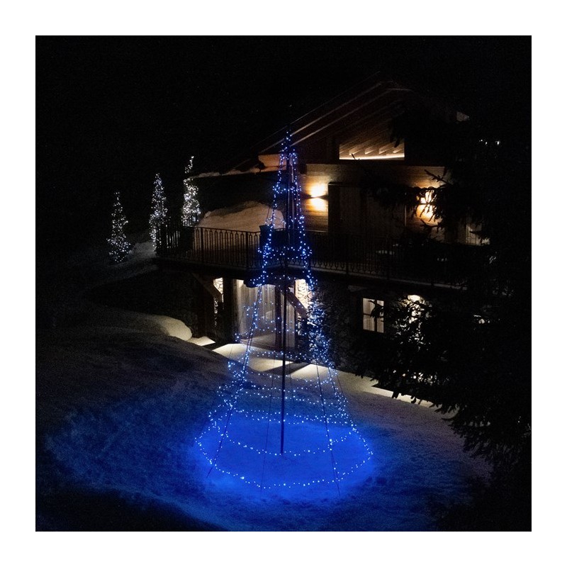 Twinkly LIGHT TREE Smarter Weihnachtsbaum 6 m 1000 Led RGBW BT + WiFi
