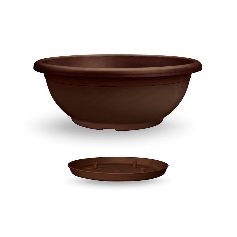 Naxos Bowl with Interlocking Saucer