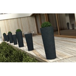 Schio Hohe Kegelvase