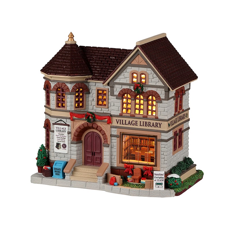 Village Library with Power Supply Ref. 25889