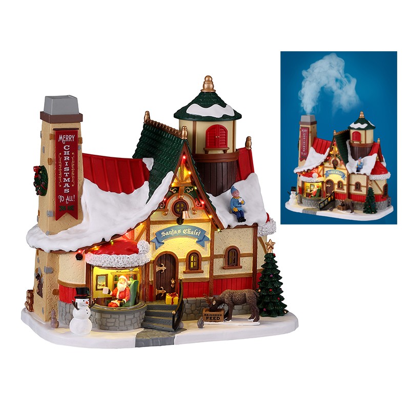 Santa'S Chalet with 4.5V Adapter Ref. 15742