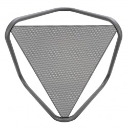 Beistelltisch VOGUE TRAFORATO 57 x 57 cm LaFuma LFM5053 Titane