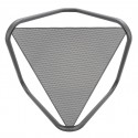 Beistelltisch VOGUE TRAFORATO 57 x 57 cm LaFuma LFM5053 Titane