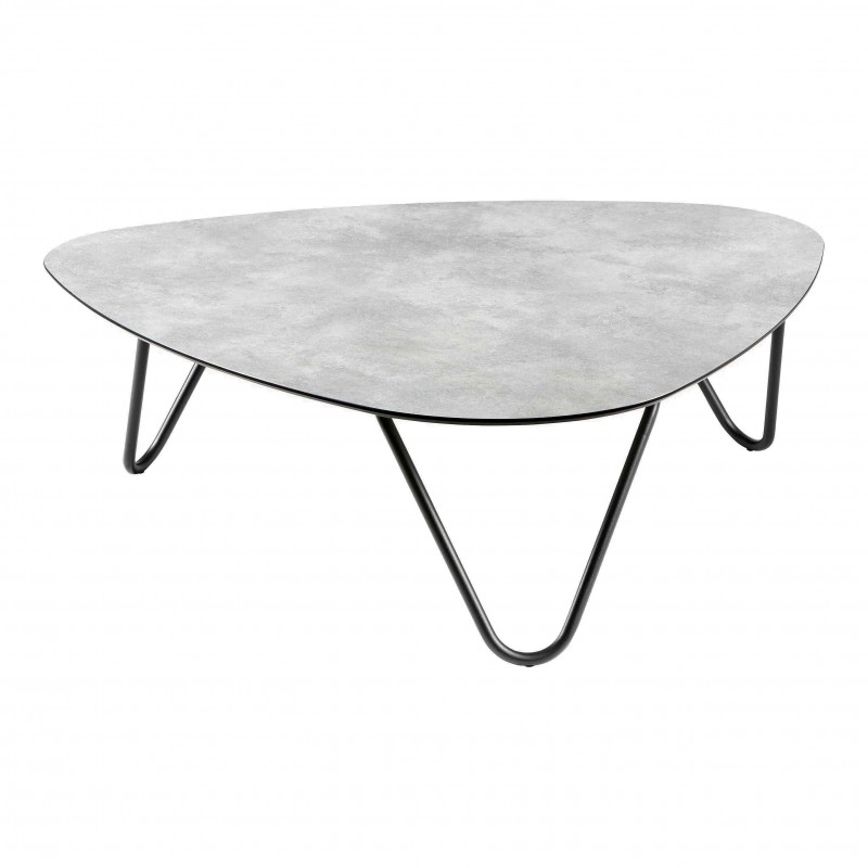 Couchtisch COCOON ALLURE 96 x 102 cm LaFuma LFM2717 Ciment/Noir Couchtisch COCOON ALLURE 96 x 102 cm LaFuma LFM2717 Ciment/Noir