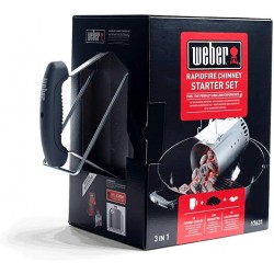 Chimney kit and 2 kg of brichetti and 3 Weber firelighters Code 17631